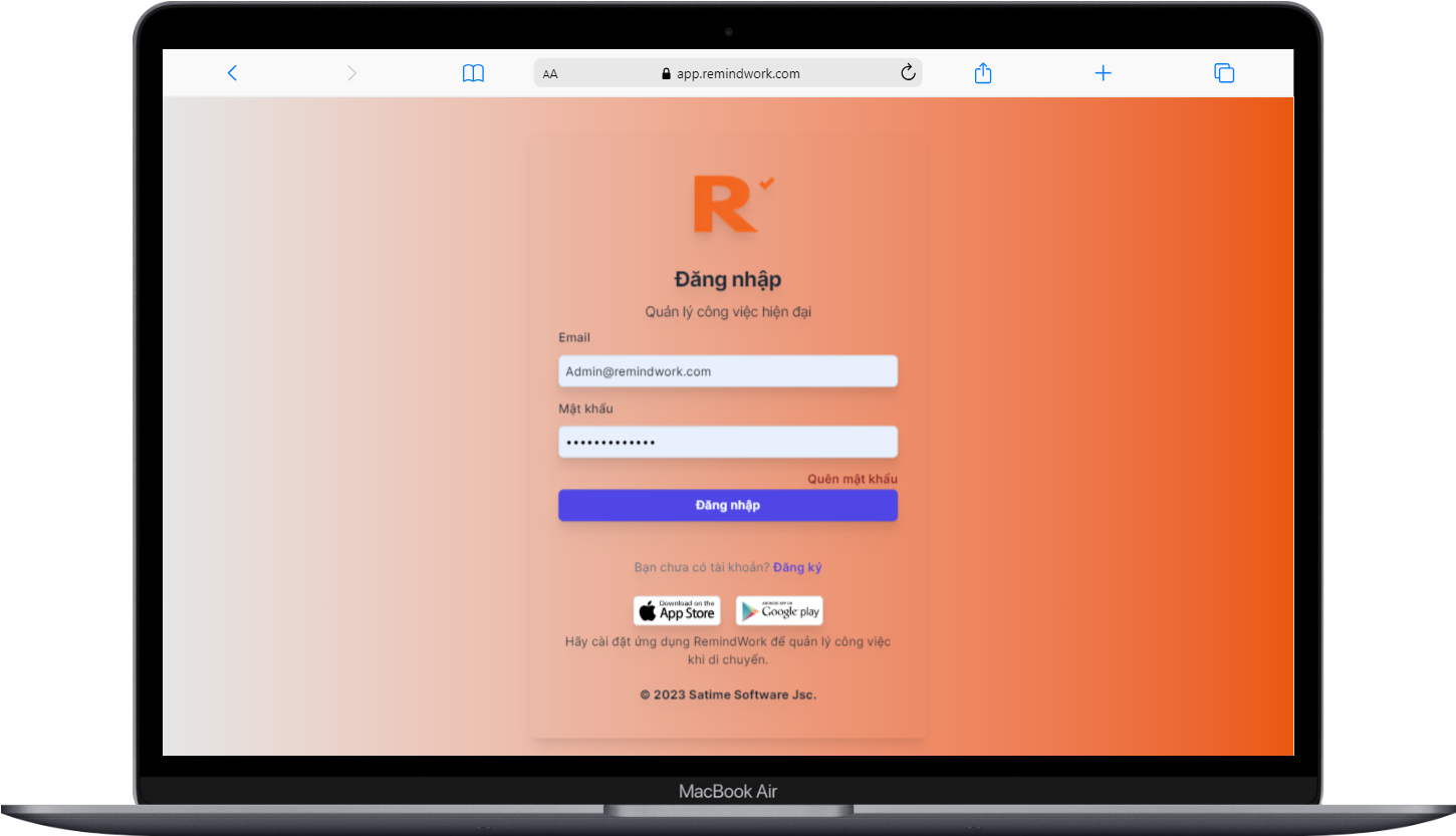 Web RemindWork